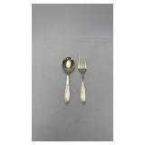Lullaby Sterling Childs Spoon And Fork