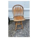 Wooden Bar Stool