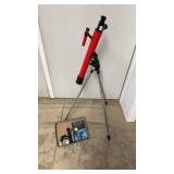 Taco 56T Telescope with Attachments, Book