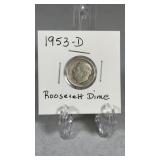 1953- D Roosevelt Dime