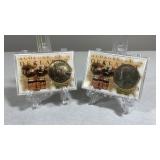 1776-1976 Kennedy Bicentennial Half, Plastic Case