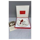 1974 Avon Cardinal Plate, Signed by Don Eckelberry