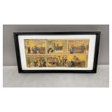 Framed Blondie Cartoon