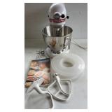 Working Kitchen Aid Mixer With Attachments
