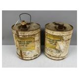 2-BP 5 Gal. Motor Oil Cans