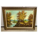 Signed and Framed Oil Painting
