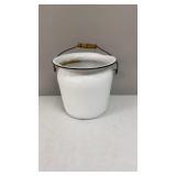 Porcelain Pail With Handle