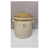 Five Gallon Crock With Lid