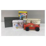 5 Tin Coin Banks