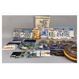 Box of Automotive Collectibles