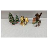Nesting Christmas Tree, Moose, Cat Missing 1