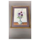 Framed Water Color by Rose Marie, 1998