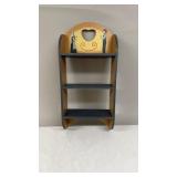 Carol Wright Hand Painted Knick Knack Shelf