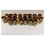 Brown Glass Beer Mugs