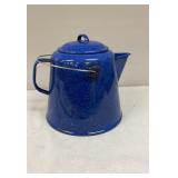 Blue Granite Kettle Pot