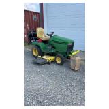 54" John Deere 18hp V-Twin OHV Riding Mower