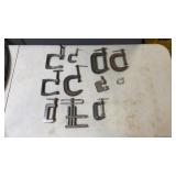 Assortment of Metal Clamps