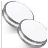 7.5"  Brush Nickel LED Mount Lights 2 Pack