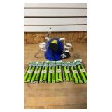 Party Helmet and Emergency Light Sticks