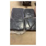 3 Piece Patio Seat Cushions-Black