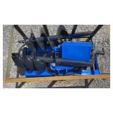 AGT Heavy Duty Skid Steer Auger w/ 3 Bits