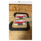 2 -8" C Clamps
