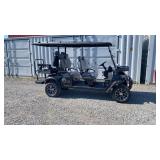 Future 60Volt  6 Person Golf Cart Hulk Green