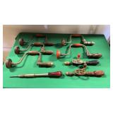 Ratcheting Bit Braces, Hand Drills and a Screw