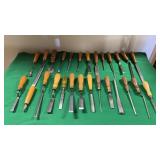 Assortment of Carving Tools