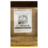 Genoci 12.59" 30W Modern Gold Sq Light