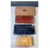 3 Wooden Tool Boxes
