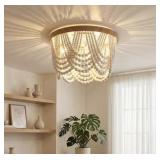 12.6" 3 Light Chandelier