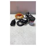 Assortment of Extension Cords and Bungee Straps