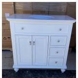 36IN Antique White Bathroom Vanity (Brand New!!)