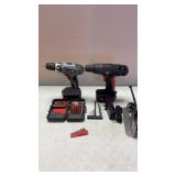 2 Performance Tools Drills with Drill Bits -