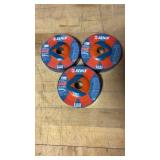 3 Senix 3 Packs Of 4-1/2" Grinding Wheels