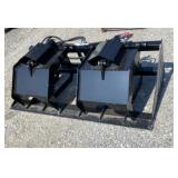 72" Hollow Wood Grapple Bucket