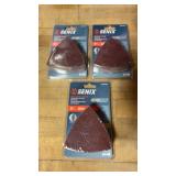 3 25 Packs Of 60 Grit Mouse Pad Sanding Sheets
