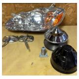 2 Harley Davidson Bike Mirrors & Toyota Headlight