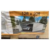 SDLanch 12 FT X 20 FT Car Port