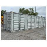 40 FT 5 Door Shipping Container