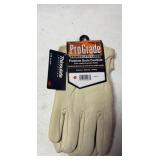 Pro Grade Premium Grain Cowhide Gloves (X2)