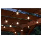 25FT-LightOutdoor Plug-in Globe LED String Light