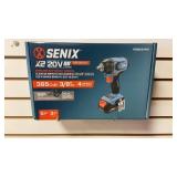 Senix X2 20V 3/8" Impact W/2.0AH Battery
