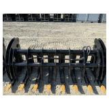 72" Curved Log Grabber Grapple Bucket