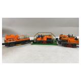 Lionel Postwar No. 50 Gang Cars and Track Cleaner