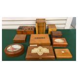 Wooden Jewelry boxes and Chests