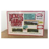 Dickens Railroad Company Model Electric Train Set