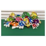 Assortment of M&M Plushies
