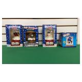 M&M Ornaments, Snowglobe and Scouring Pad Hder